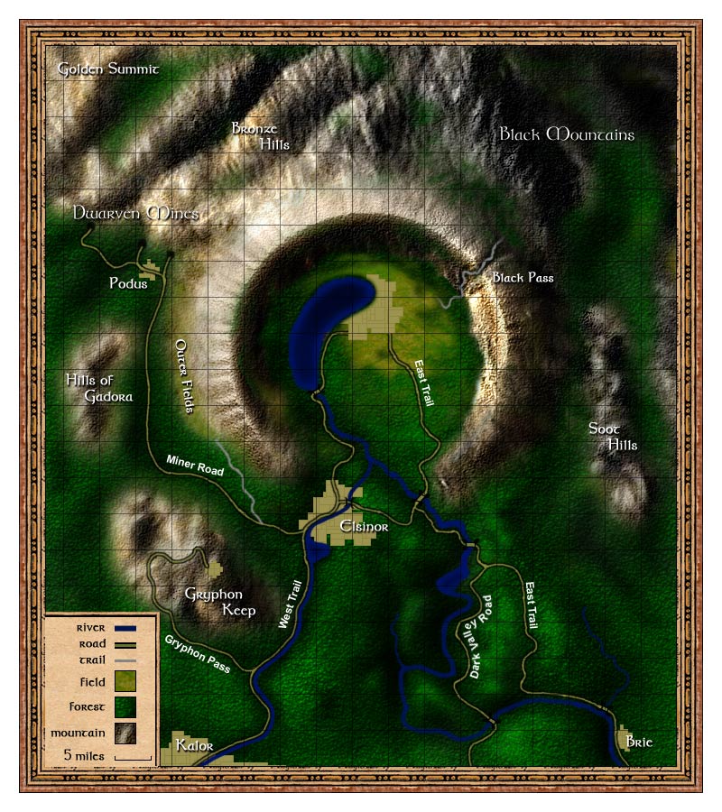RPG Region Map