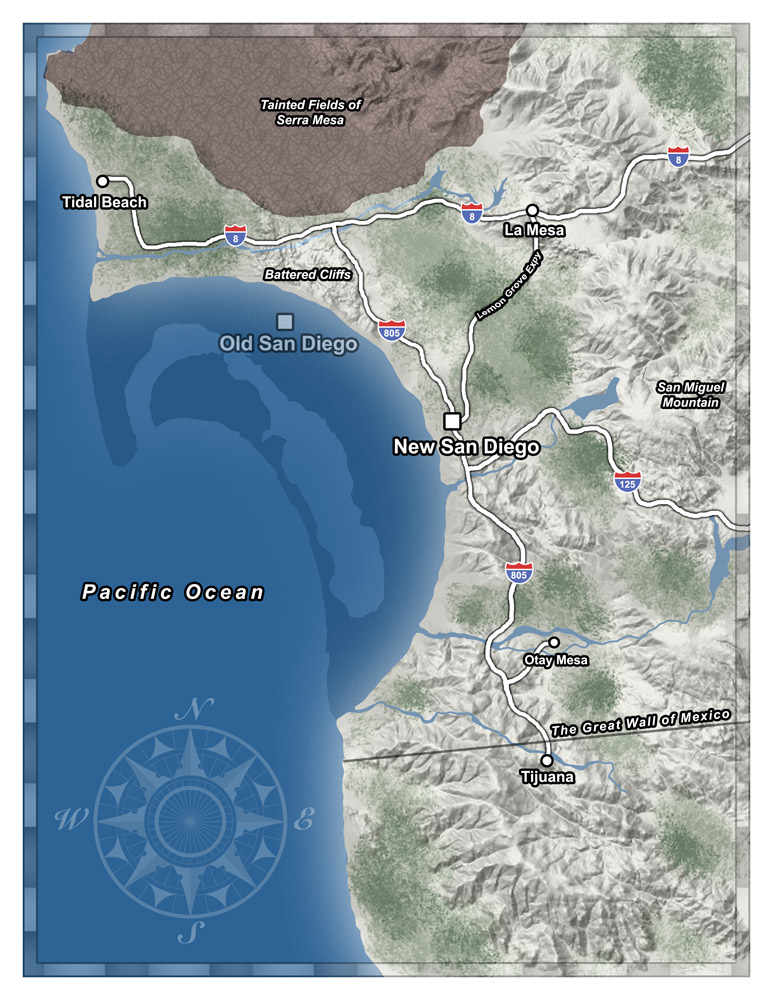 New San Diego for personal RPG game