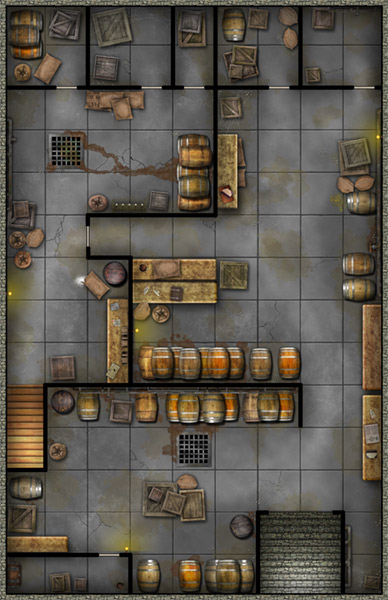 SEG Inn for RPG - cellar basement